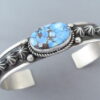 Golden Hills Turquoise Bracelet Cuff by Albert Jake – Large
