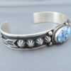 Golden Hills Turquoise Bracelet Cuff by Albert Jake – Large