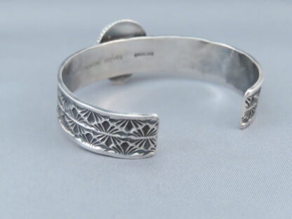 Kingman Turquoise Sterling Silver Cuff Bracelet