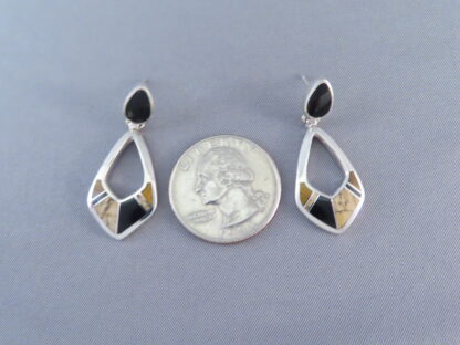 Multi-Stone Inlay Earrings