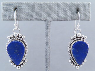 Lapis Earrings by Artie Yellowhorse