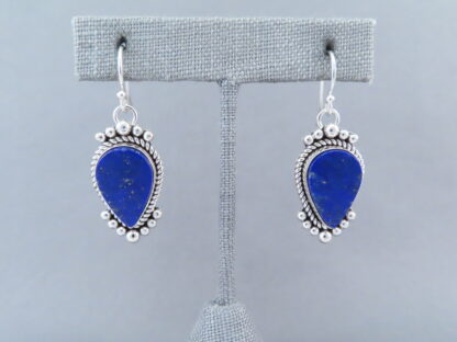 Lapis Earrings by Artie Yellowhorse