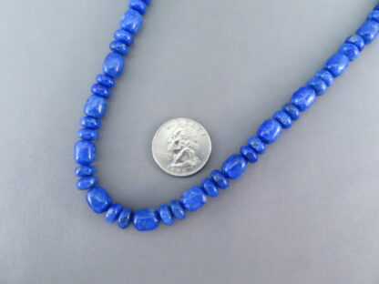 Lapis Necklace by Desiree Yellowhorse