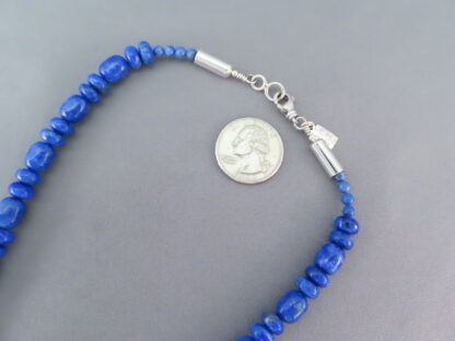 Lapis Necklace by Desiree Yellowhorse
