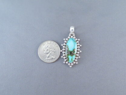Sonoran Gold Turquoise Pendant by Artie Yellowhorse
