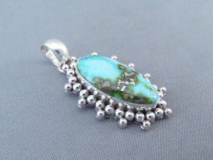 Sonoran Gold Turquoise Pendant by Artie Yellowhorse