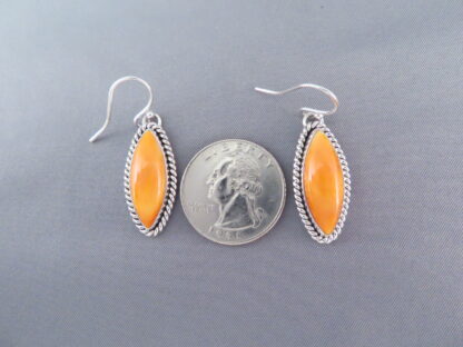 Earrings with Spiny Oyster Shell