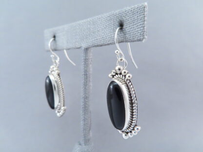 Artie Yellowhorse Onyx Earrings