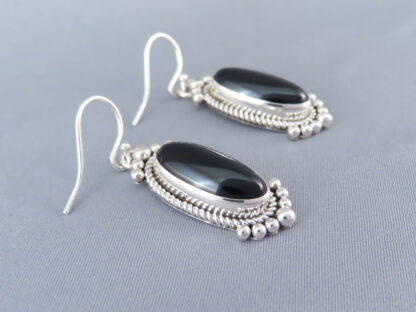 Artie Yellowhorse Onyx Earrings