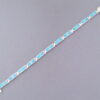 Turquoise Inlay Link Bracelet (more dainty)
