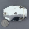 Kingman Turquoise Belt Buckle by Leonard Nez