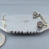 Kingman Turquoise Belt Buckle by Leonard Nez