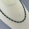 Black Onyx Necklace with Accents by Desiree Yellowhorse (Dainty)
