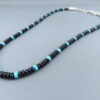 Black Onyx Necklace with Accents by Desiree Yellowhorse (Dainty)