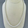 Navajo Pearls – Sterling Silver Bead Necklace by Artie Yellowhorse (20″)