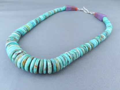 Blue Gem Turquoise Necklace by Bruce Eckhardt