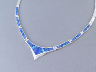 Lapis & Opal Inlay Necklace
