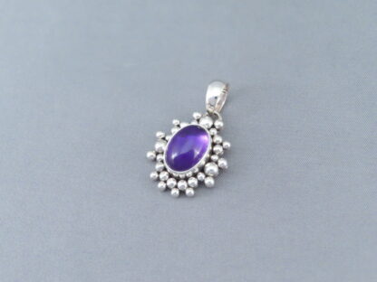 Artie Yellowhorse Amethyst Pendant