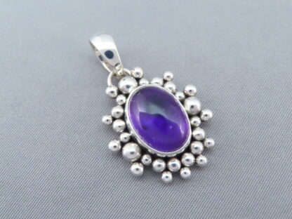 Artie Yellowhorse Amethyst Pendant