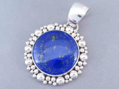 Lapis & Sterling Silver Pendant
