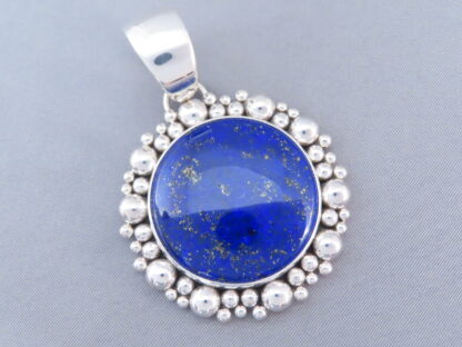 Lapis & Sterling Silver Pendant