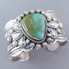 Sterling Silver Bracelet with Royston Turquoise