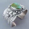 Sterling Silver Bracelet with Royston Turquoise