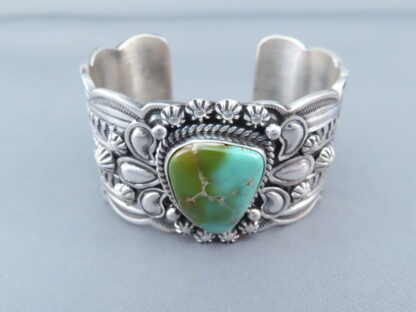 Sterling Silver Bracelet with Royston Turquoise