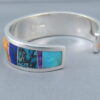 Inlaid Multi-Color Cuff Bracelet