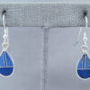 Lapis Inlay ‘Teardrop’ Earrings