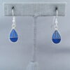 Lapis Inlay ‘Teardrop’ Earrings