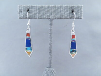 Inlaid Multi-Color Earrings
