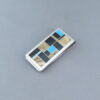 Multi-Stone Inlay Money Clip with Turquoise