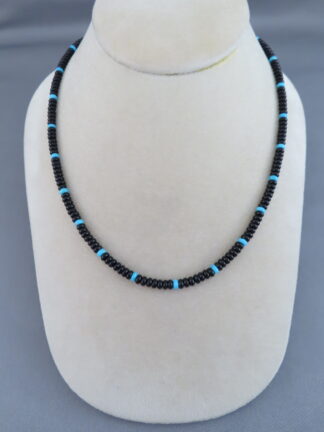 Dainty Desiree Yellowhorse Black Onyx Necklace with Accents