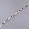 Multi-Stone Inlay Link Bracelet featuring Turquoise