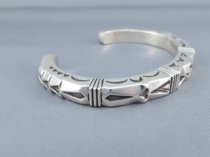LARGE & Heavy Jennifer Curtis Bracelet in Sterling Silver