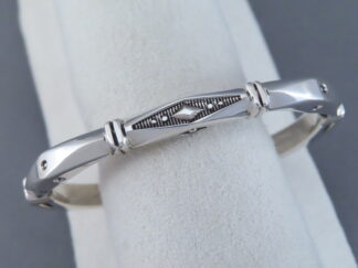 Sterling Silver Cuff Bracelet by Jennifer Curtis (slightly heavier)