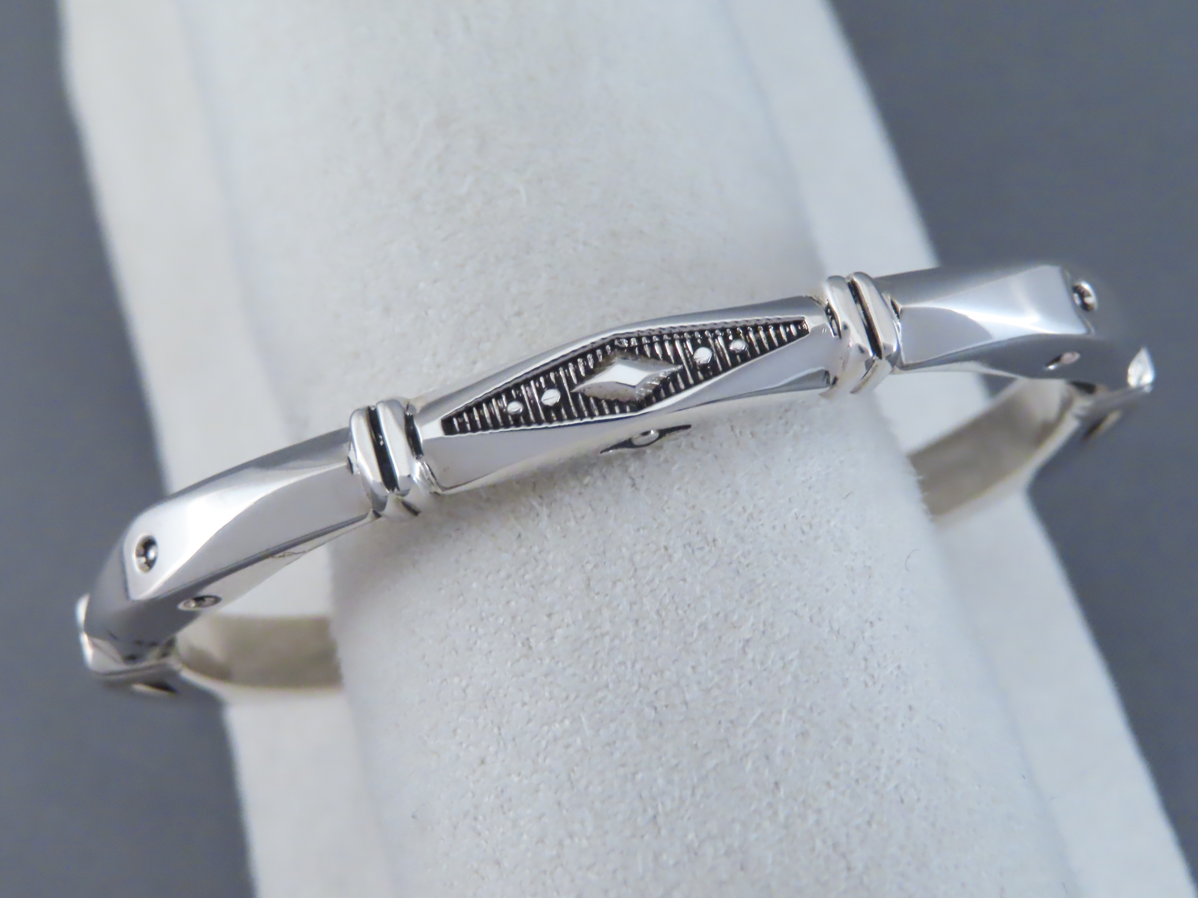 Sterling Silver Cuff Bracelet by Jennifer Curtis (slightly heavier)