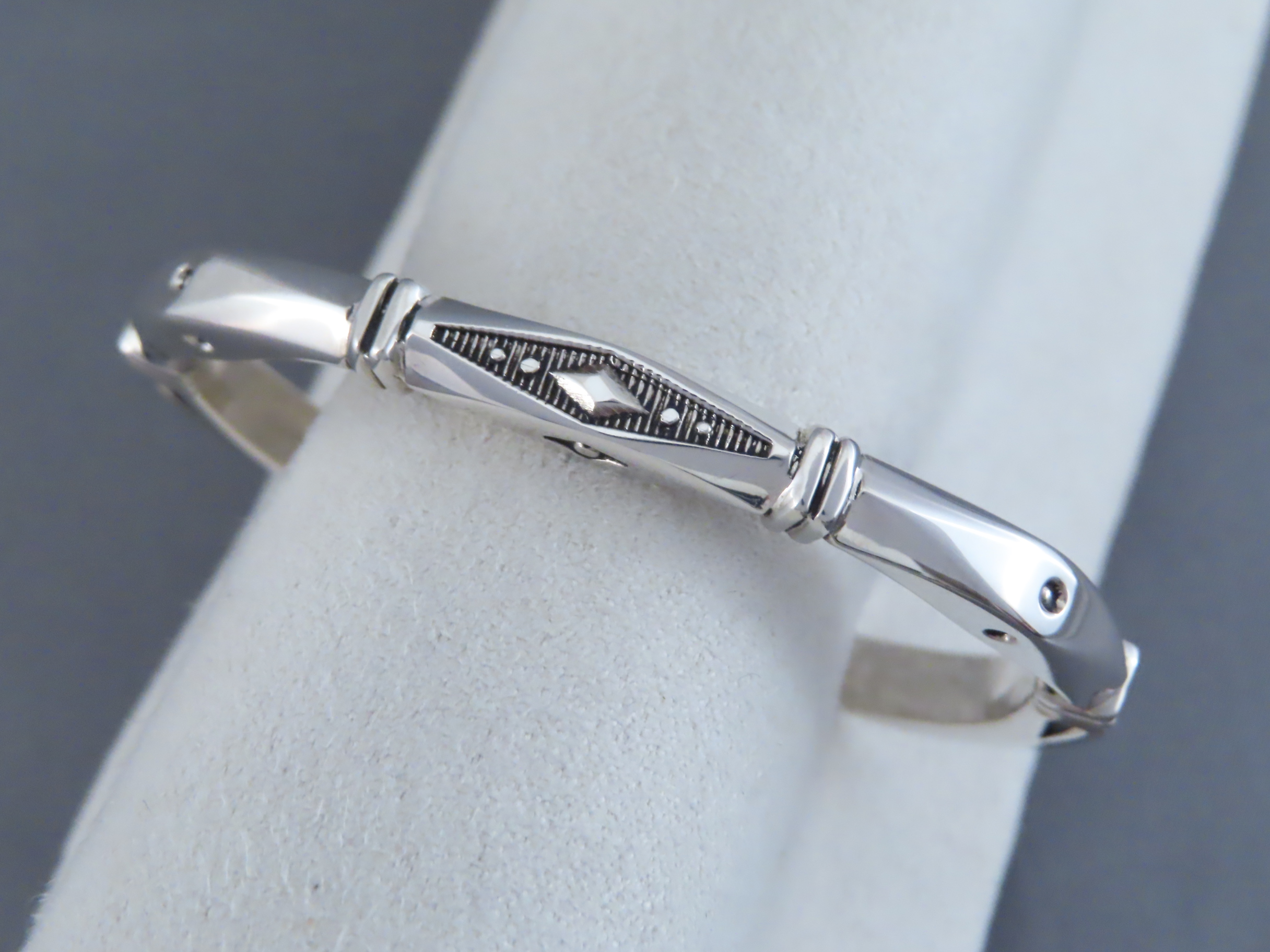 Sterling Silver Cuff Bracelet by Jennifer Curtis (slightly heavier)