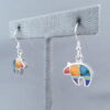 Inlaid Multi-Color Earrings (Bears)