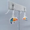 Inlaid Multi-Color Earrings (Bears)