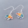 Inlaid Multi-Color Earrings (Bears)