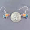 Inlaid Multi-Color Earrings (Bears)