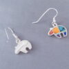 Inlaid Multi-Color Earrings (Bears)