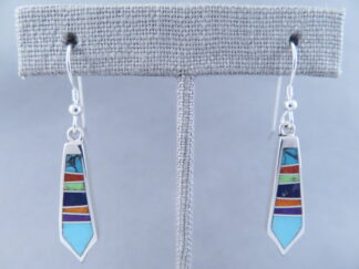 Inlaid Multi-Color Earrings