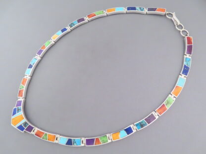 Inlay Necklace – Multi-Color