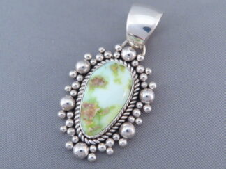 Palomino Variscite Pendant by Artie Yellowhorse