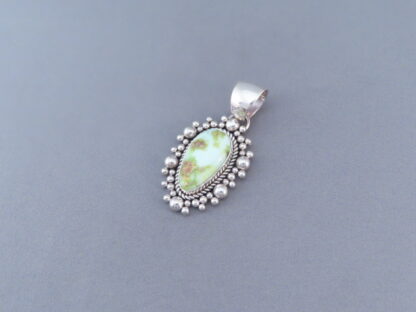 Palomino Variscite Pendant by Artie Yellowhorse