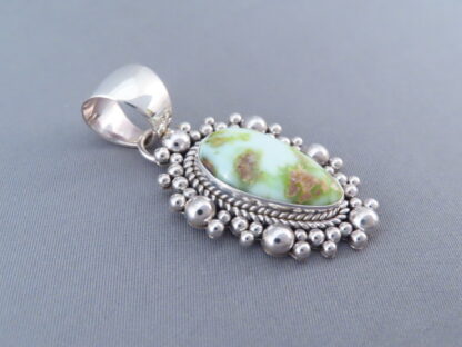 Palomino Variscite Pendant by Artie Yellowhorse
