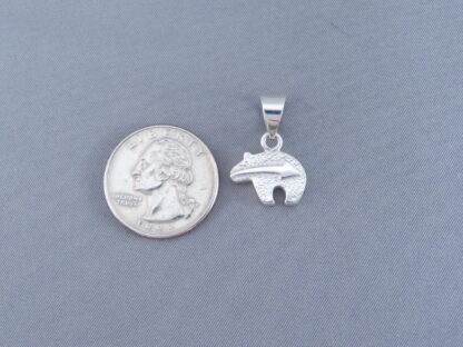 Little Inlay Bear Pendant